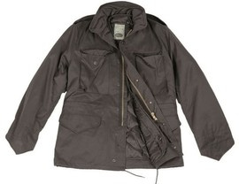 M65 BÉLELT KABÁT - AMERIKAI STÍLUS - Mil-Tec® - FEKETE