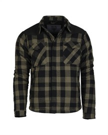 LUMBERJACK KOCKÁS ING KABÁT - Mil-Tec® - FEKETE/ZÖLD OD