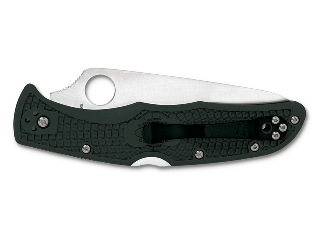 ENDURA FLAT GROUND POCKET KNIFE - SPYDERCO