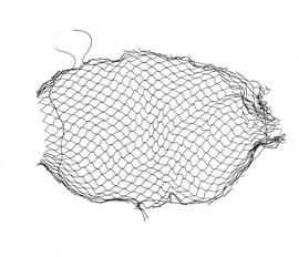 BELGIAN OD HELMET NET COVER WIDE MASH USED