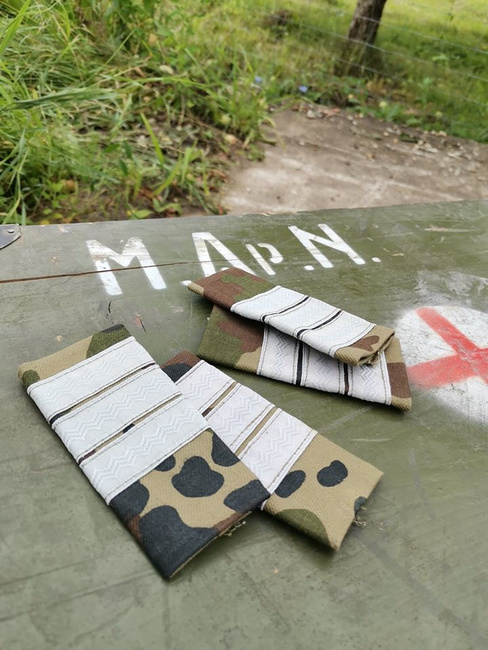 Sub-Officers Ranks - Mozaic Camo - Romanian Army