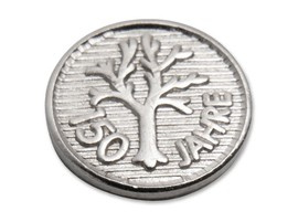 Embléma 9 mm nikkelezett 150 év - Böker