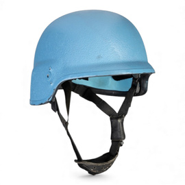 Katonai védősisak KEVLAR-ból - Német Hadsereg BW katonai felesleg - Kék - DECO/Használt