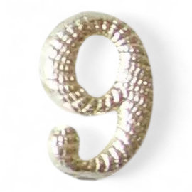 Fém Szám - 9 - Ezust - Magyar Hadsereg Katonai Surplus - Mint új