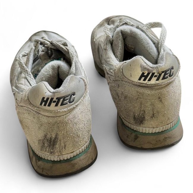 SPORTCIPŐ - HI TEC - SILVER SHADOW - KATONAI TÖBBLET BRIT HADSEREG - FEHÉR - HASZNÁLT