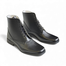 LENOX Lace-Up Boots - Black - Like New