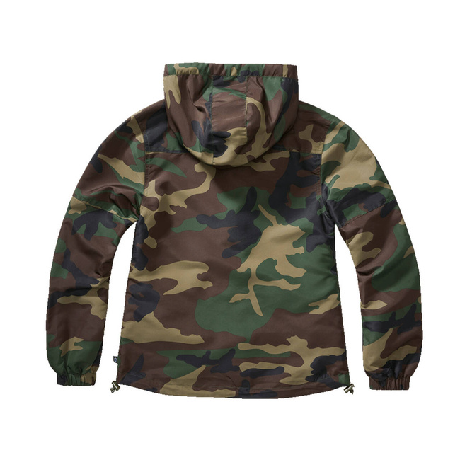 NŐI NYÁRI KABÁT - FRONTZIP SZÉLKABÁT - WOODLAND - MÁRKÁS