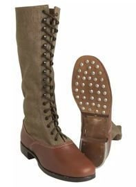 Második Világháborús német hosszúszárú trópusi csizma - repro