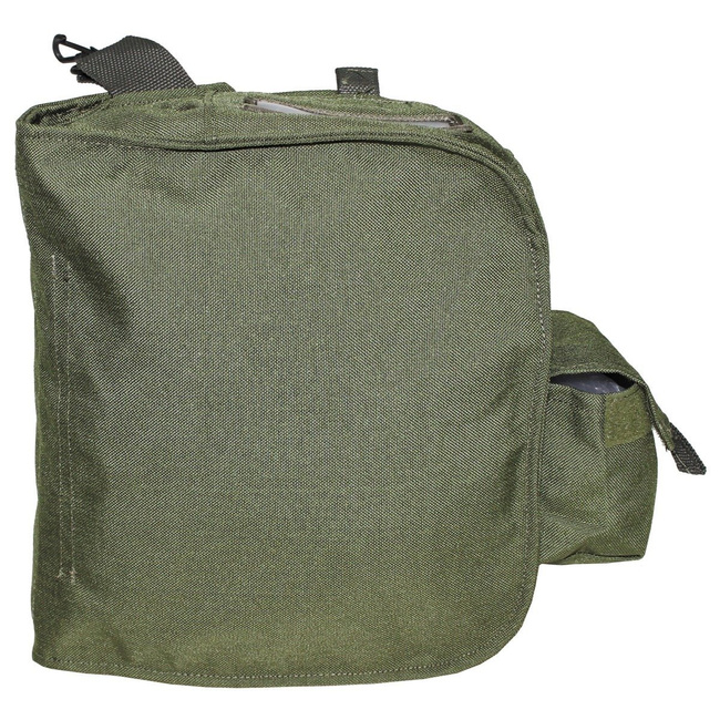 US face mask pocket, od green, like new 23 x 12 x 25 cm