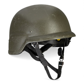 Katonai védősisak KEVLAR-ból - Német Hadsereg BW katonai felesleg - Olívazöld (OD) - DECO/Használt