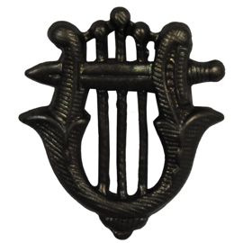 CZ/SK metal badge, bronze, "Music Corps", like new