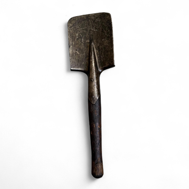 SMALL MILITARY INFANTRY SHOVEL - ROMANIAN ARMY SURPLUS - USED