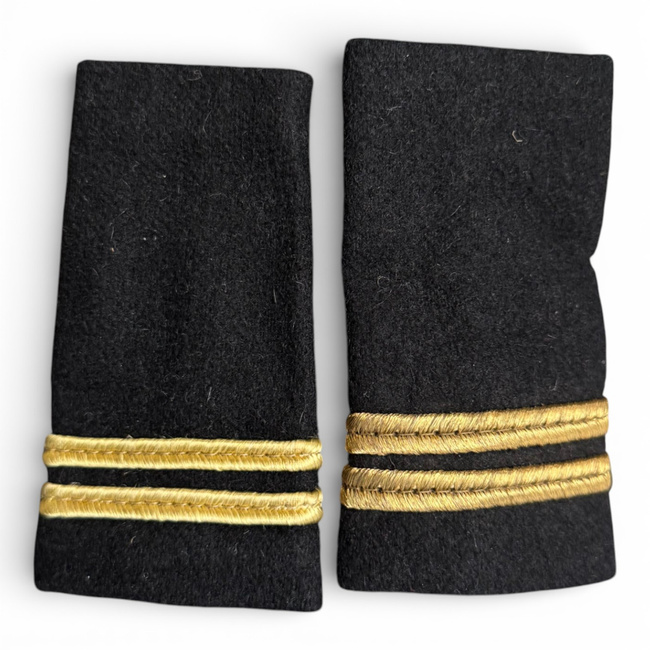 OFFICER RANKS, MAPN - LIEUTENANT WITHOUT A MARK, BLACK CITY - MILITARY SURPLUS ROMANIAN ARMY - IN GOOD CONDITION