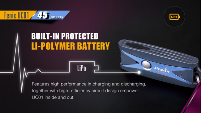 Lámpák, zseblámpa, Fenix UC01