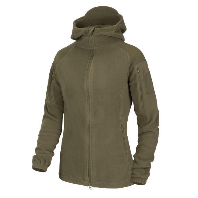 FLEECE JACKET FOR WOMEN - CUMULUS - Helikon-Tex - TAIGA GREEN