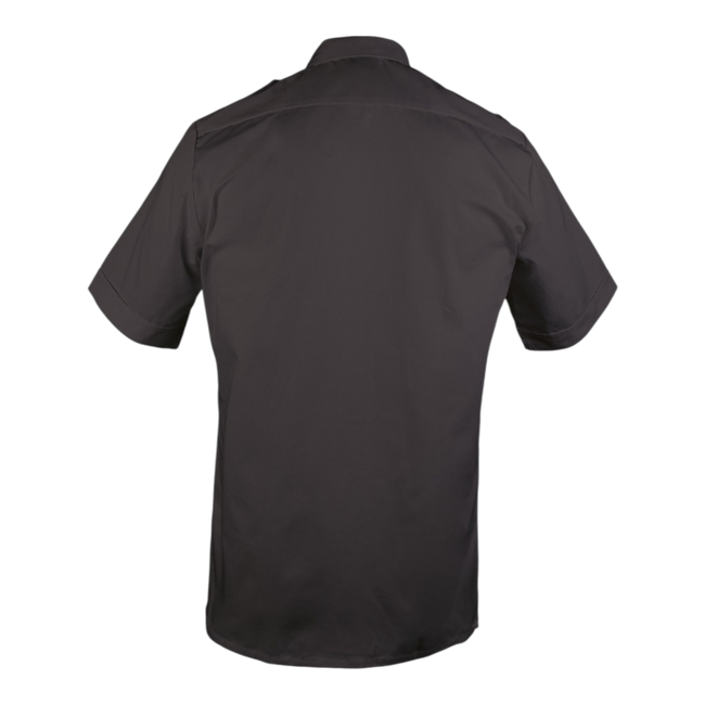 Black Short SLEEVE SERVICE SHIRT