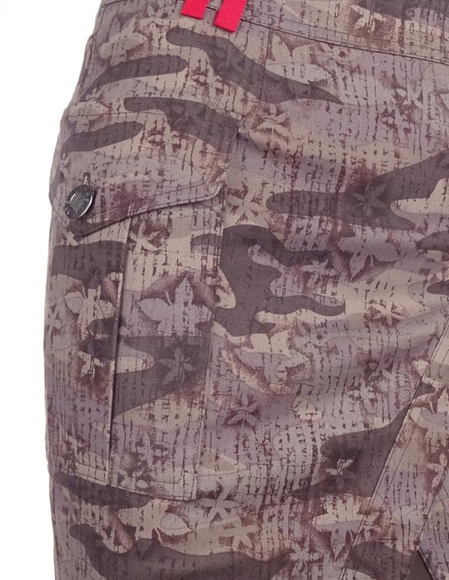 Sharp Lady Skirt Camo Brown