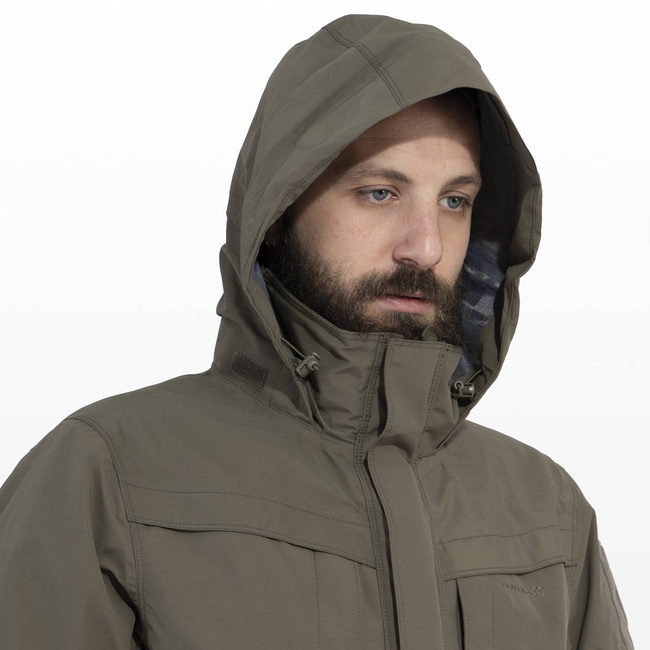 SHELL PARKA JACKET - WATERPROOF - "HURRICANE" - PENTAGON® - RAL7013