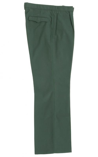 GABARDINE UNIFORM PANTS - VOPO - EAST GERMAN ARMY - GREEN