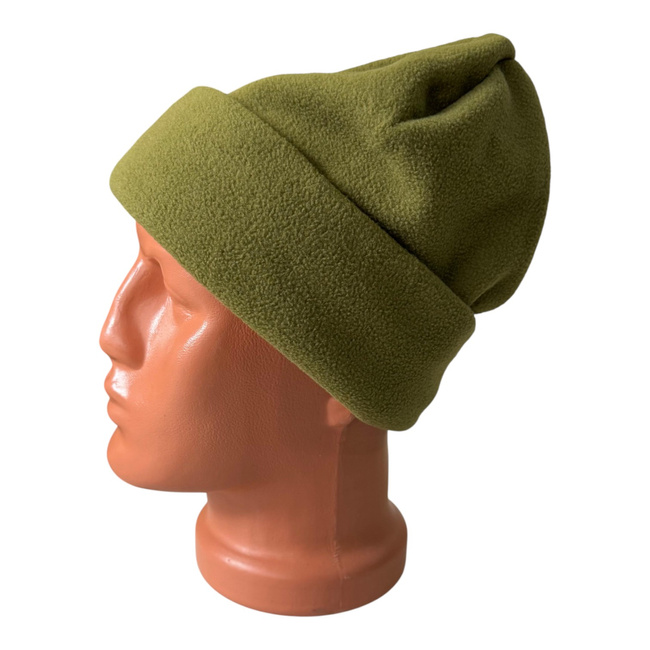 Fleece Cap / Combat Beanie - Khaki - Romanian Armed Forces - Like New