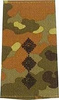 EMBLÉMA - GERMAN ARMY FLECKTARN CAMO/BLACK SHOULDER LOOPS ´HAUPTMANN´