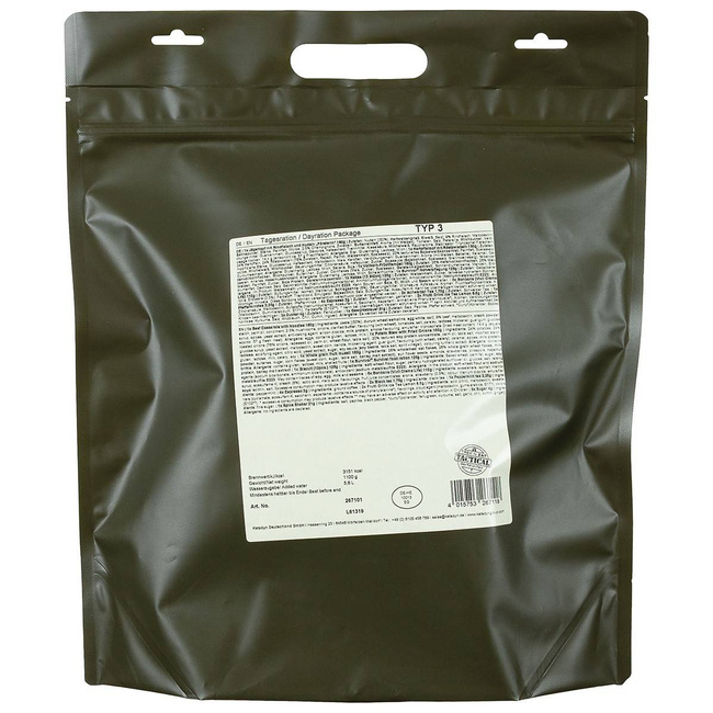 Napi adag csomag,"Typ III" Trek 'n Eat