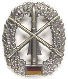 JELVÉNY GENUINE GERMAN ARMY METAL BERET BADGE ´HEERESFLUGABWEHR´