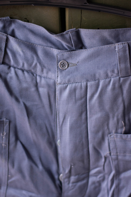 Kopott téli öltöny - Román katonai felesleg - Szürke - mint uj