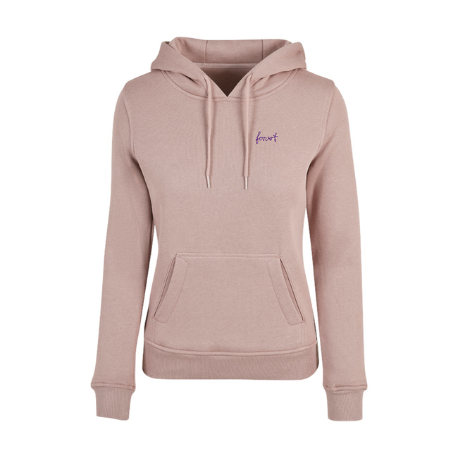 WOMEN'S HEAVY HOODI - FORVERT PRINT - DUSKROSE - NAPA - BRANDIT