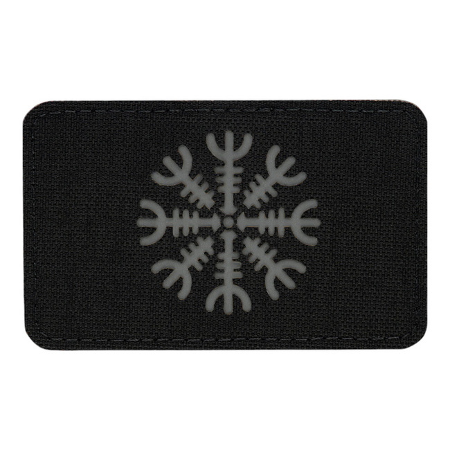 PATCH HELMET OF HORROR HORIZONTAL LASER CUT - BLACK/GREY - M-TAC