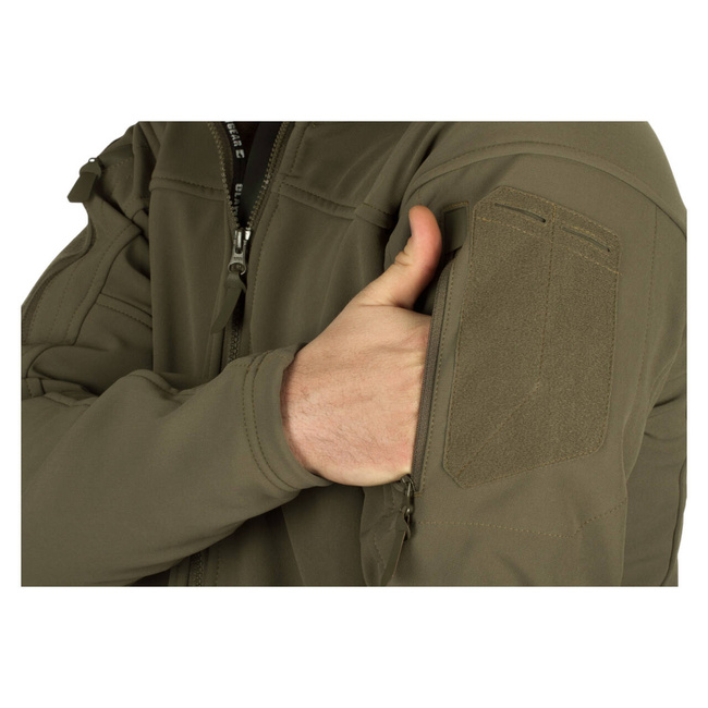 AUDAX SOFTSHELL KABÁT - RAL7013 - CLAWGEAR