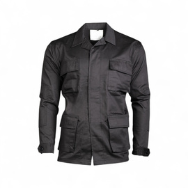 BDU Style Field Jacket - Black - Mil-Tec