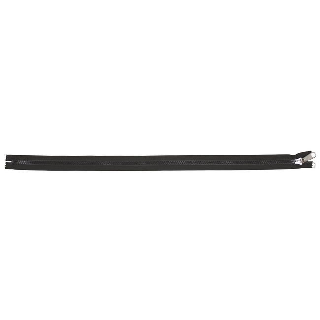 Zipper, non-partable, OD green, 70 cm