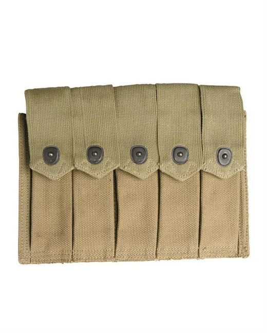 POUCH WITH 5 ELEMENTS FOR MAGAZINES - THOMPSON - US MILITARY SURPLUS - LIKE NEW