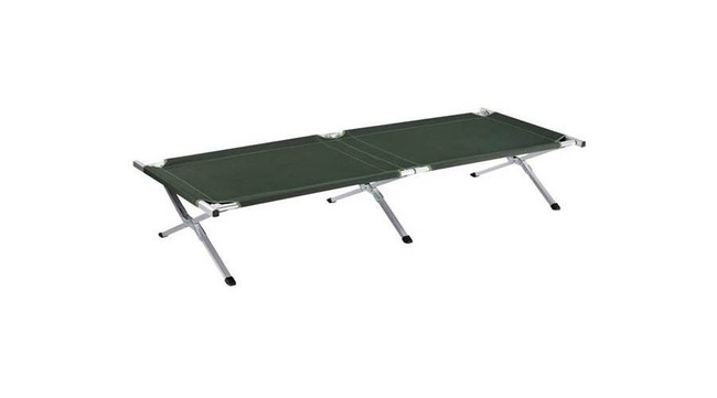 US ALUMINIUM FOLDING COT with  420D nylon 350g/m2