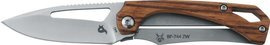 FOLDING KNIFE - "RACLI" - BLACKFOX® - ZEBRA WOOD
