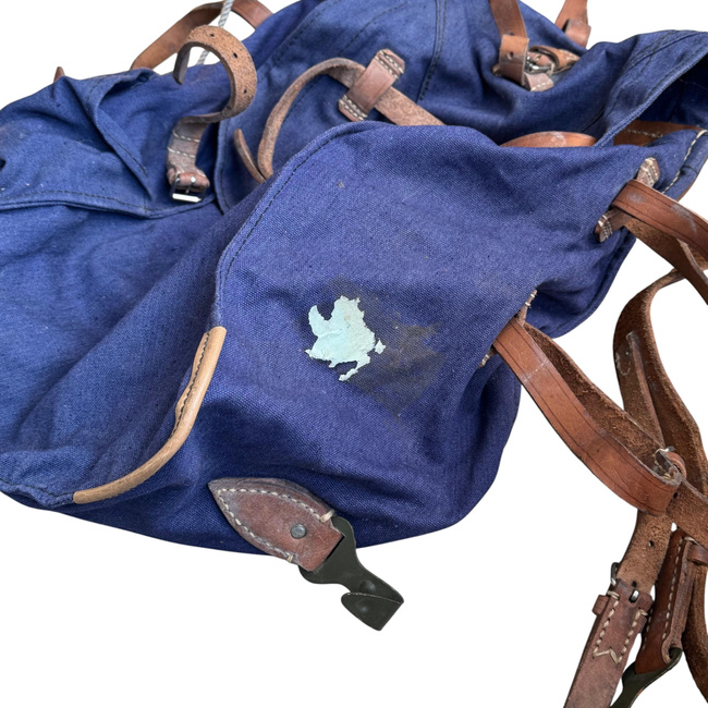 VINTAGE MILITARY Sebkötözés - Biztonság - Ritka román hadsereg RSR felesleg - Kék - Használt