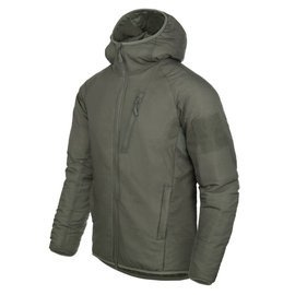 JACKET WITH HOOD - WOLFHOUND® - CLIMASHIELD® APEX - Helikon-Tex® - ALPHA GREEN