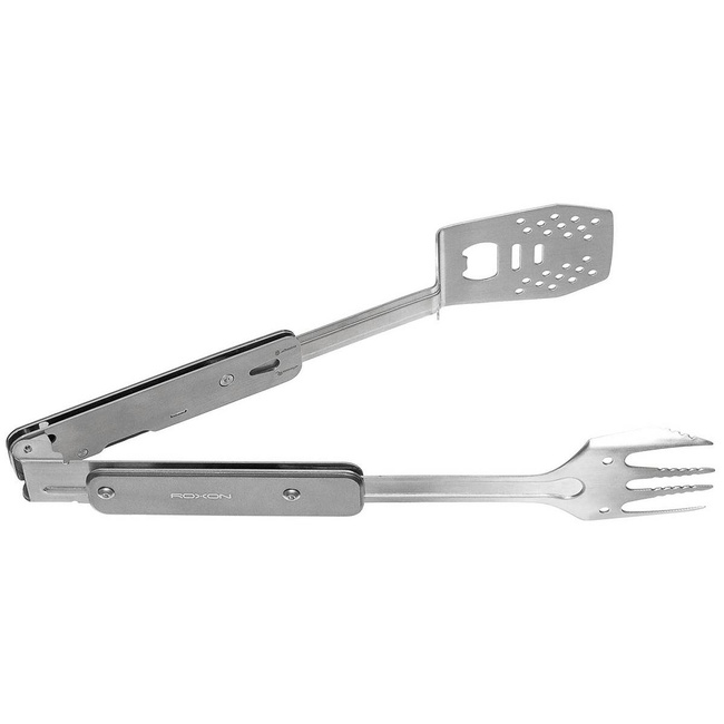 TÖBBFUNKCIÓS BBQ ROXON SZETT "MBT MINI" - 4 IN 1 - SILVER
