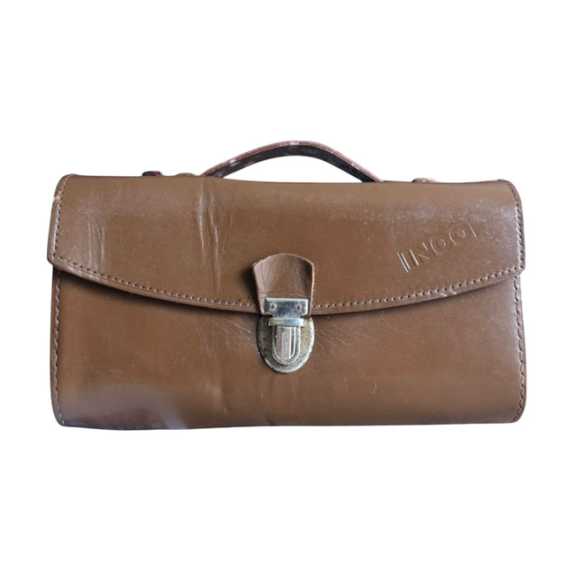 Bőr dokumentumtáska - Román hadsereg katonai felesleg - Jó állapotban