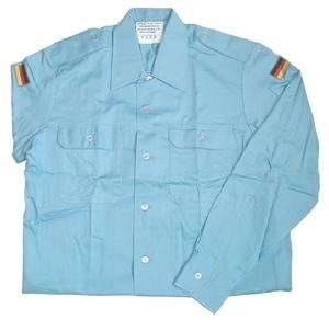 NÉMET HADITENGERÉSZET ING - HOSSZÚ UJJÚ - KÉK - KATONAI FELESLEG - HASZNÁLT