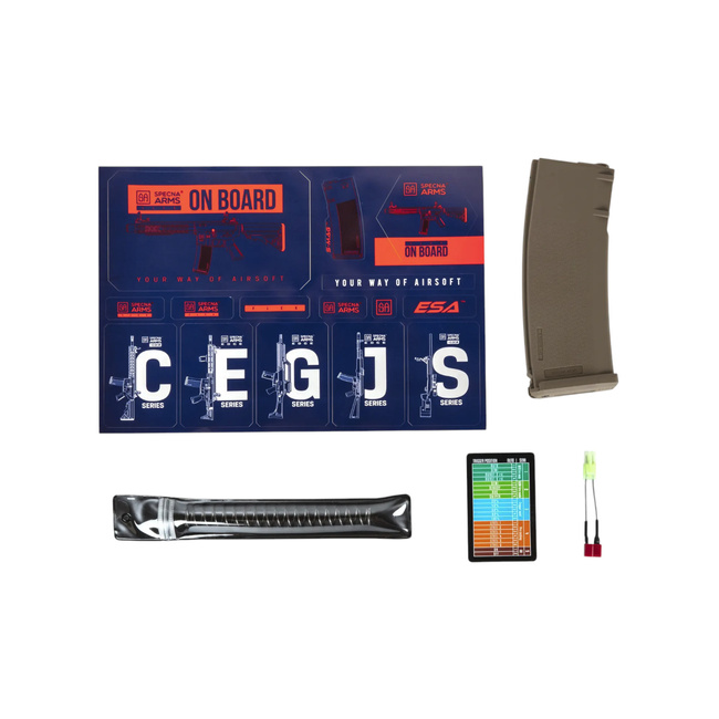 REPLIKA AIRSOFT PUSKA SPECNA ARMS SA-F04-RL - FLEX HAL - ETU - LIGHT OPS/ ÚJ VEVŐ FÉLBARNA