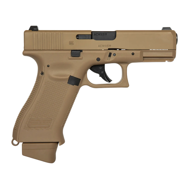 REPLIKA PISZTOLY - GBB GLOCK 19X CO2 - COYOTE BARNA