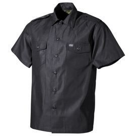 US Shirt, short sleeves, Black
