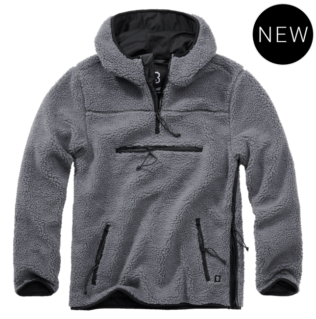 "TEDDYFLEECE" PÁLYÁNY PULÓVER - ANTRACIT - BRANDIT