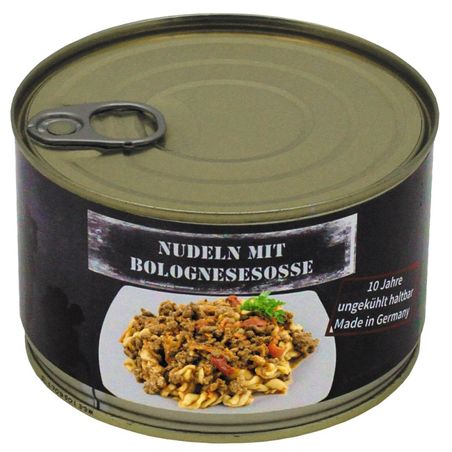 CANNED BOLOGNESE PASTA - 400 G - SHELF LIFE 10 YEARS - MFH®