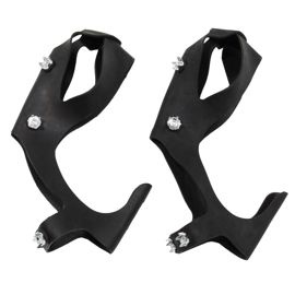 Ice Spikes for Shoes, fekete, 6 gombnyomással