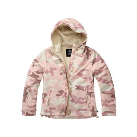 NŐI KABÁT - FRONTZIP SZÉLKABÁT -  CANDY CAMO - BRANDIT