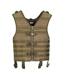 Taktikai mellény MOLLE - "GEN.II" - Mil-Tec® - ZÖLD OD