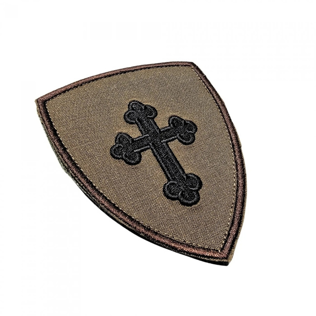 Emblema brodata Preot militar ortodox - Design dedicat personalului militar